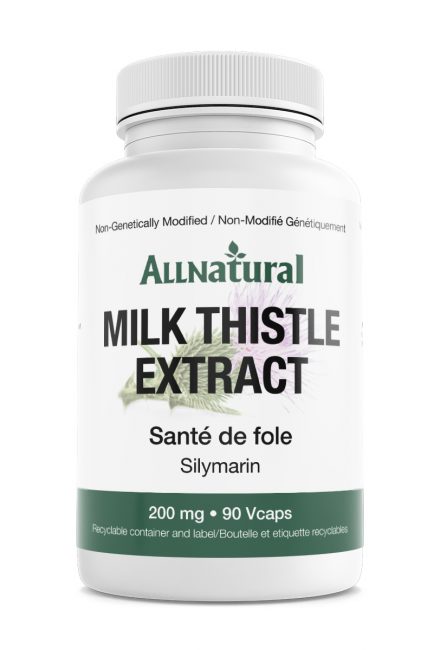 ALLNatural Milk Thistle Extract, Silymain